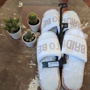 Bride to be slippers - wedding